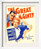 The Great Mcginty (Aka Down with Mcginty), Brian Donlevy, Muriel Angelus on Window Card, 1940