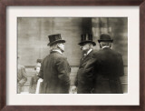 John Pierpont Morgan, American Financier, with Two Associates in 1907
