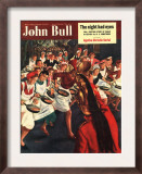 Buy John Bull, Pancakes Day Races Magazine, UK, 1951 at AllPosters.com