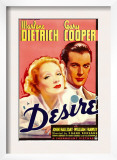 Desire, Marlene Dietrich, Gary Cooper, 1936