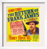 The Return of Frank James, Henry Fonda on Window Card, 1940