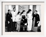 Ikeda Hosts a Dinner for Vice President Johnson at the Japanese Embassy, June 22, 1961