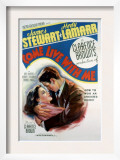 Come Live with Me, Hedy Lamarr, James Stewart, 1941