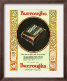 Equipment Burroughs, Adding Machines, Accountants, USA, 1920