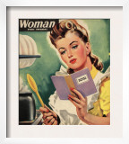 Woman, Cooking, Women at War Magazine, UK, 1942