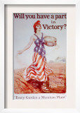 World War I American Homefront Poster by James Montgomery Flagg, 1918