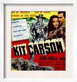 Kit Carson, Jon Hall, Lynn Bari, Jon Hall on Window Card, 1940