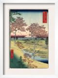 View of the Sunset at Meguro, Edo