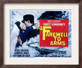 Farewell to Arms, Jennifer Jones, Rock Hudson, 1957