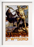 World War I British War Bonds Poster by Frank Brangwyn, 1918