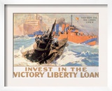 World War I, American War Bonds Poster, 1917
