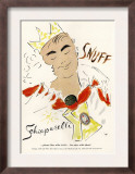 Schiaparelli Snuff, Mens Fragrance Cologne, USA, 1950