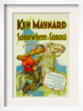 Somewhere in Sonora, Ken Maynard (Right), 1927