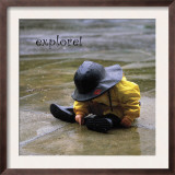 Buy Explore: Child in the Rain at AllPosters.com