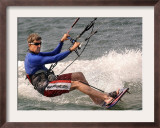 Democratic Presidential Candidate Sen. John Kerry, D-Mass., Kite Surfs