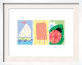 Signs of Summer Triptych