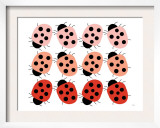 Red Ladybug Family