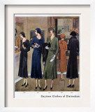 Vogue Pattern Book, Magazine Plate, UK, 1930