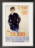 World War I American Recuiting Poster by Howard Chandler Christy, 1917