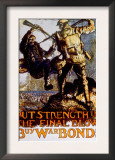 World War I British War Bonds Poster by Frank Brangwyn, 1918