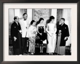 Ikeda Hosts a Dinner for Vice President Johnson at the Japanese Embassy, June 22, 1961
