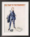 World War I American Marines Recuiting Poster by James Montgomery Flagg, 1918