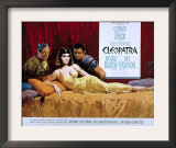 Cleopatra, Rex Harrison, Elizabeth Taylor, Richard Burton, 1963