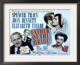 Father of the Bride, Spencer Tracy, Elizabeth Taylor, Joan Bennett, 1950