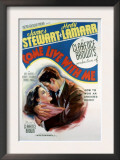 Come Live with Me, Hedy Lamarr, James Stewart, 1941