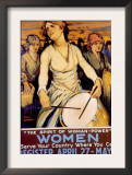 World War I American Homefront Service Poster by Paul Honore, 1917