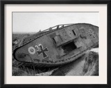 World War I, German Tank on the Hindenburg Line, 1918