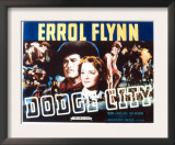 Dodge City, Bruce Cabot, Victor Jory, Errol Flynn, Guinn Williams, Olivia De Havilland, 1939