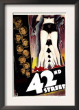 42nd Street, with Warner Baxter, Bebe Daniels, George Brent, and Una Merkel, 1933