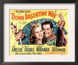 Down Argentine Way, Betty Grable, Don Ameche, Carmen Miranda, 1940