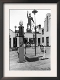 Paul Bunyan Atop Gas Station, Bemidji, Minnesota, September, 1939