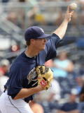 Los Angeles Angels of Anaheim v San Diego Padres, PEORIA, AZ - MARCH 15: Wade LeBlanc