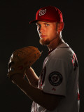 Washington Nationals Photo Day, VIERA, FL - FEBRUARY 25: Stephen Strasburg