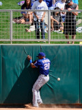 Texas Rangers v Los Angeles Dodgers, GLENDALE, AZ - MARCH 15: Julio Borbon