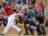 Colorado Rockies v Arizona Diamondbacks, SCOTTSDALE, AZ - FEBRUARY 26: Chris Young