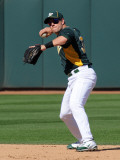 Texas Rangers v Oakland Athletics, PHOENIX, AZ - MARCH 04: Steve Tolleson