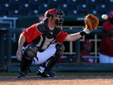 Cleveland Indians v Cincinnati Reds, GOODYEAR, AZ - FEBRUARY 28: Tucker Barnhart