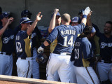 Oakland Athletics v Milwaukee Brewers, PHOENIX, AZ - MARCH 03: Casey McGehee