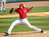Florida Marlins v Washington Nationals, VIERA, FL - MARCH 02: John Lannan