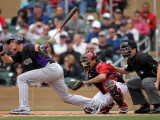 Colorado Rockies v Arizona Diamondbacks, SCOTTSDALE, AZ - FEBRUARY 26: Troy Tulowitzki