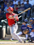 Cincinnati Reds v Texas Rangers, SURPRISE, AZ - MARCH 11: Chris Valaika