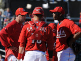 Cleveland Indians v Cincinnati Reds, GOODYEAR, AZ - FEBRUARY 28: Bryan Price and Aroldis Chapman