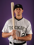 Colorado Rockies Photo Day, SCOTTSDALE, AZ - FEBRUARY 24: Troy Tulowitzki