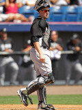 Florida Marlins v Washington Nationals, VIERA, FL - MARCH 02: John Buck