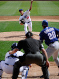 Texas Rangers v Los Angeles Dodgers, GLENDALE, AZ - MARCH 15: Clayton Kershaw