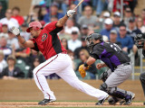 Colorado Rockies v Arizona Diamondbacks, SCOTTSDALE, AZ - FEBRUARY 26: Henry Blanco